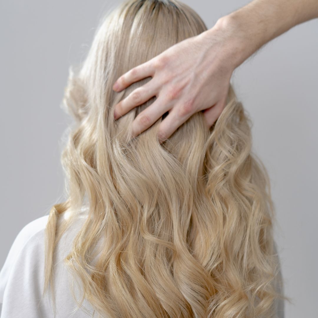 Blondt Hår