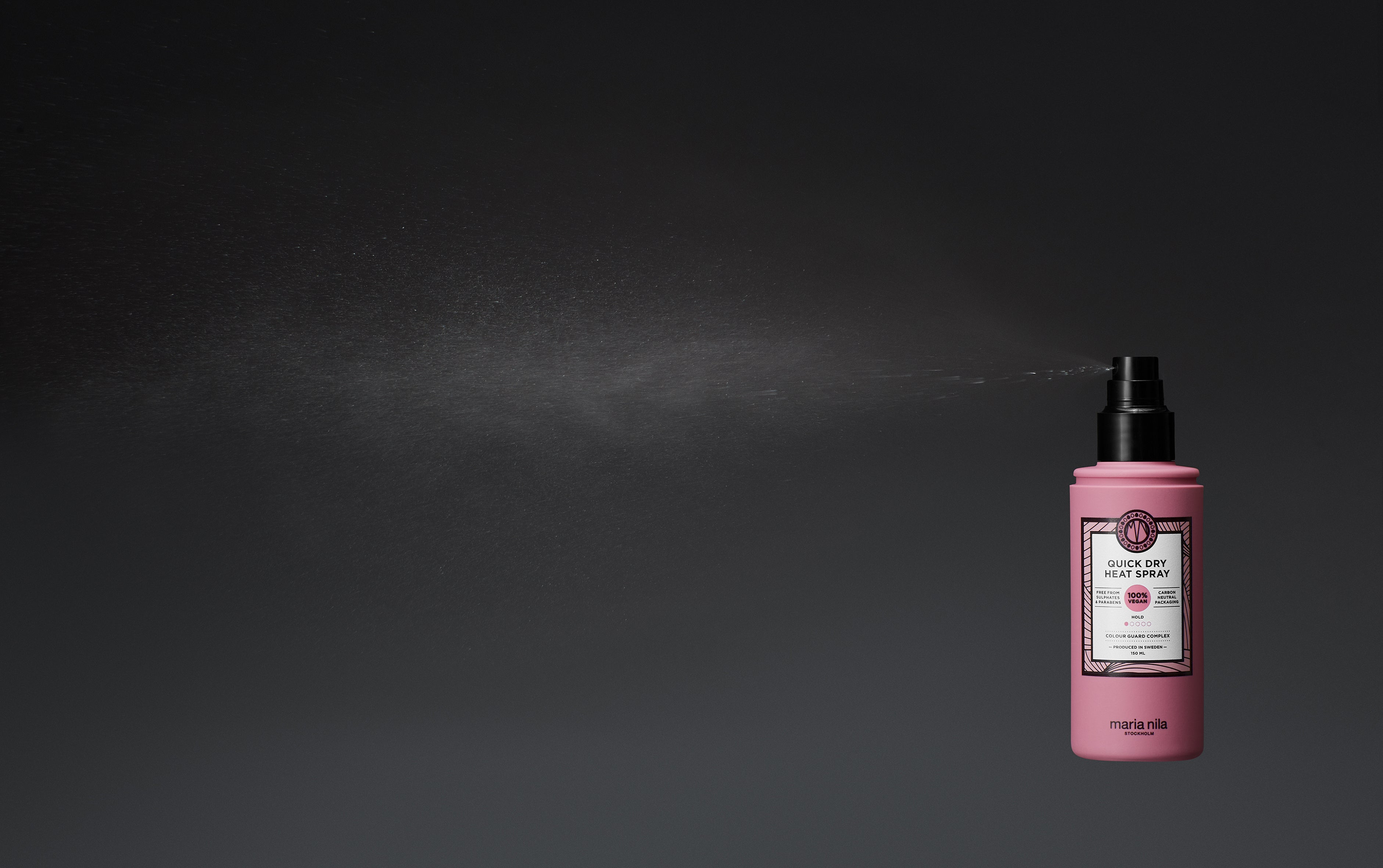 Maria Nila Quick Dry Heat Spray Formula